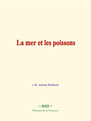 cover image of La mer et les poissons